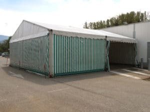 Location de chapiteaux de stockage Bourg-en-Bresse 01 Ain